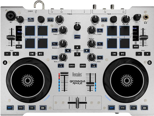 Hercules DJConsole RMX2 — top view