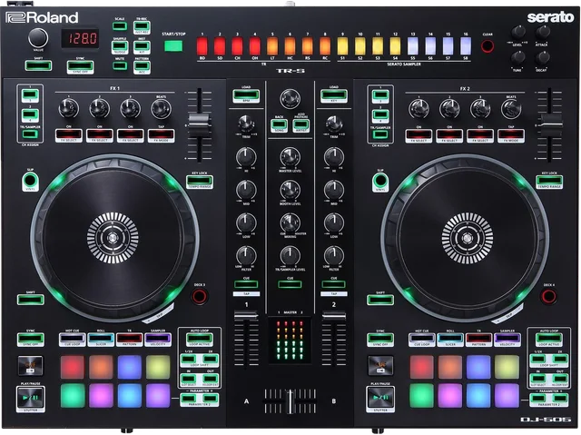 Roland DJ-505 — top view