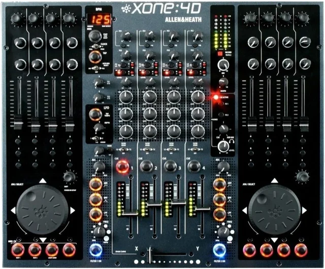 Allen & Heath Xone:4D — top view