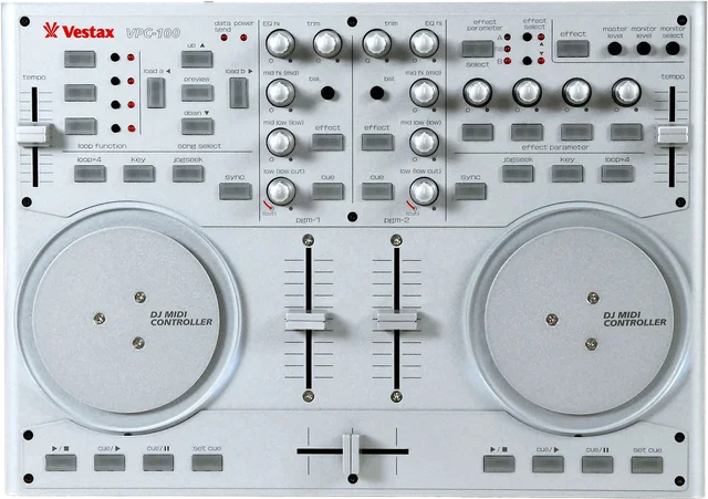 Vestax VCI-100 — top view
