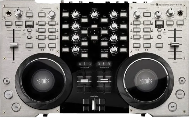 Hercules DJ Console 4-Mx — top view